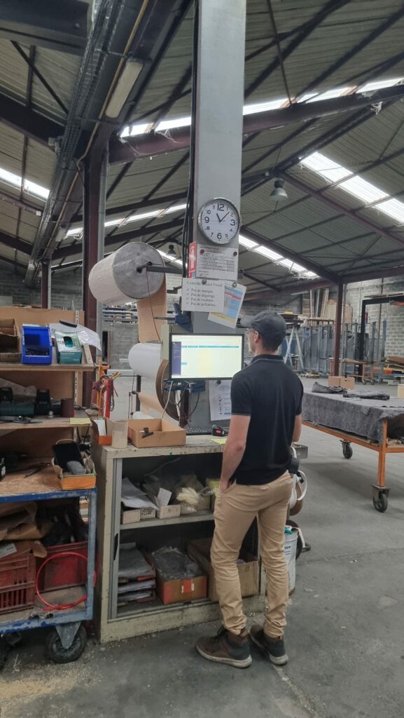 logiciel gestion prodction